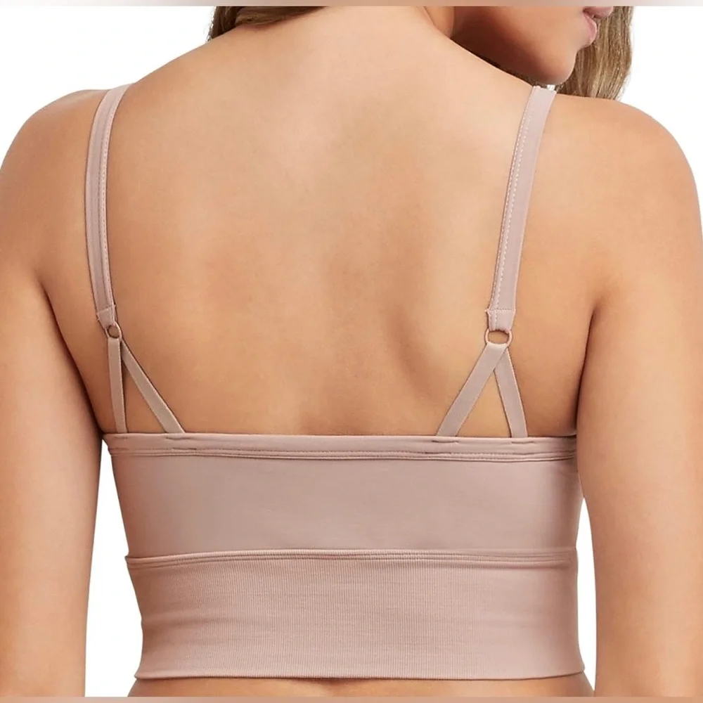 NWT Maidenform Women's M Seamless Crop Tank Wireless Bralette Size Medium - Picture 3 of 9